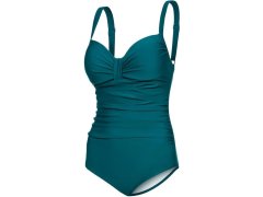Dámské jednodílné plavky OLIVIA zelené - AQUA SPEED 7230197