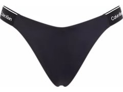 Dámské plavkové kalhotky DELTA BIKINI KW0KW02430 BEH černé - Calvin Klein 6439401