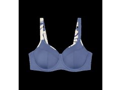 Dámská plavková podprsenka Summer Allure W sd 01 modré/ecru - Triumph 7230044