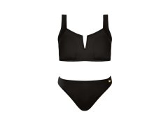 Dámské dvoudílné plavky S1011PM4 Panama 4 černé - Self