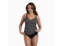 Vrchní díl plavek Tankini Malaika 8497-1 černo/zlatá - Anita Classix