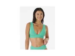 Plavková podprsenka RIP CURL Premium Surf Deep V zelená