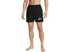 Plavky Nike Logo Lap 5" Volley, černé, NESSG574 001