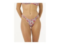 Plavky RIP CURL Las Flores High Leg Skimpy, tyrkysové