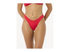 Plavky RIP CURL Premium Surf Hi Leg Skimpy, červené