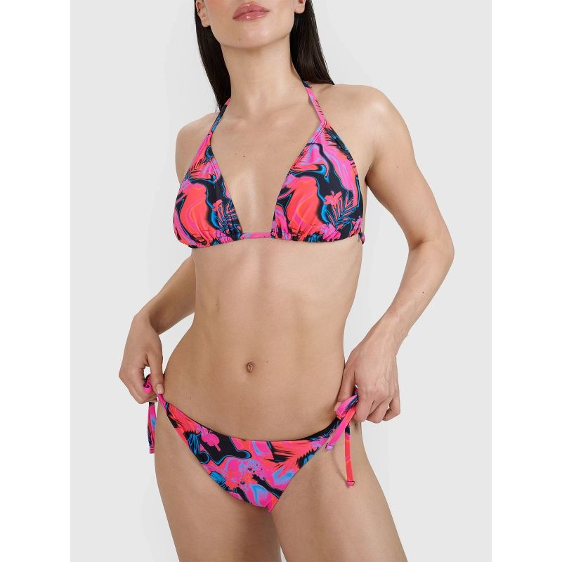 Dámské bikiny se středně vysokým pasem 4F 4FWSS25UBKBF076-54A