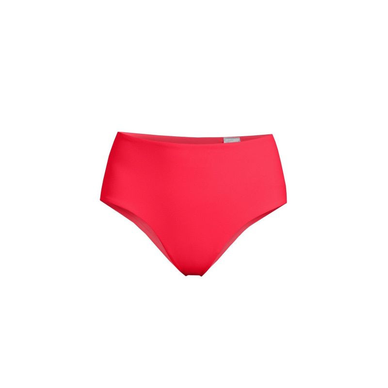 CASALL Bikiny s vysokým pasem Hipster kalhotky červené