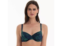 Style Luna Top Bikini - horní díl 8829-1 modro-zelená - RosaFaia
