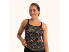 Style Rimini Top Care-tankini-horní díl 6574-1 multi colour - Anita Care