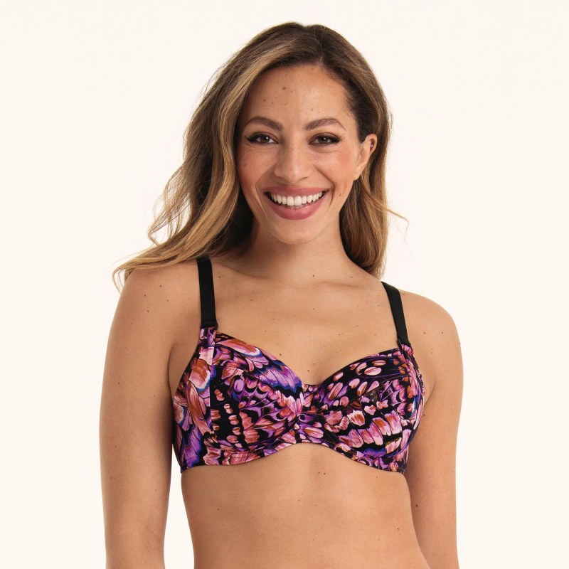 Style Smilla Top Bikini - horní díl 8444-1 rosewood - Anita Classix - Dámské oblečení plavky dámský horní díl