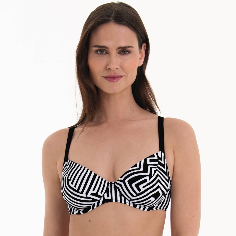 Style Celine Top Bikini - horní díl 8834-1 black - RosaFaia - Dámské oblečení plavky dámský horní díl