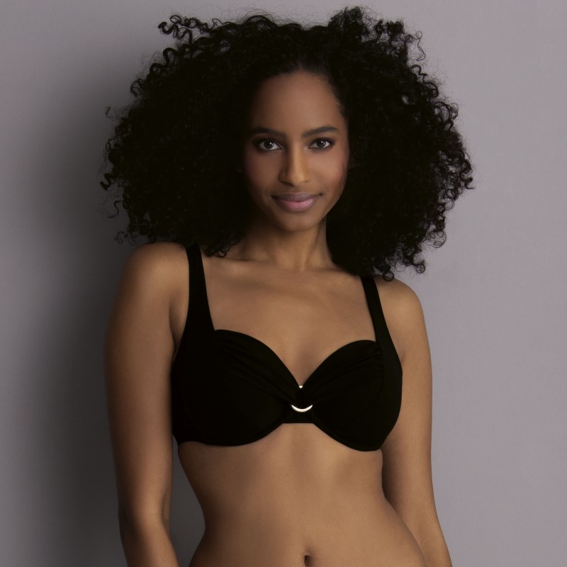 Style Hermine Top Bikini - horní díl 8411-1 black - RosaFaia - Dámské oblečení plavky dámský horní díl