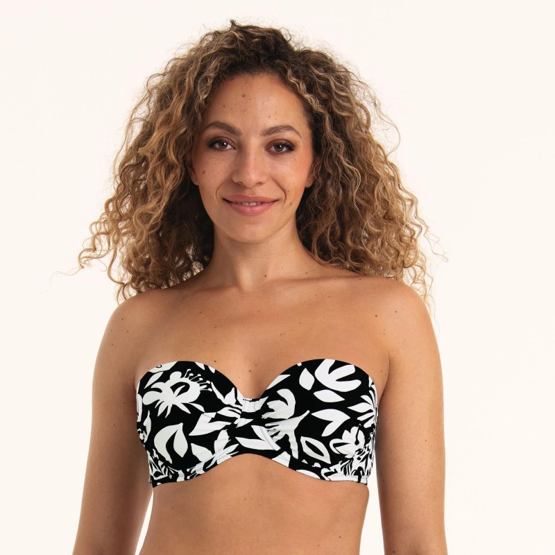 Style Catalina Top Bikini - horní díl 8818-1 black - RosaFaia - Dámské oblečení plavky dámský horní díl