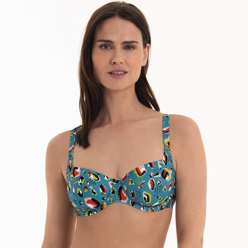 Style Federica Top Bikini - horní díl 8747-1 mare - RosaFaia - Dámské oblečení plavky dámský horní díl