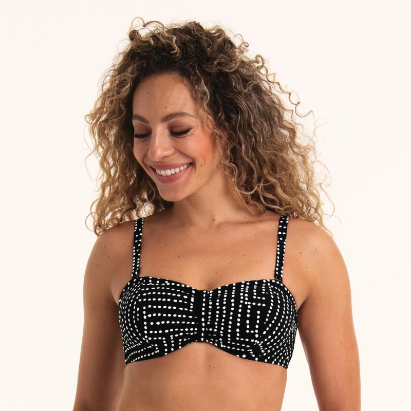 Style Ella Top Bikini - horní díl 8811-1 black - RosaFaia - Dámské oblečení plavky dámský horní díl