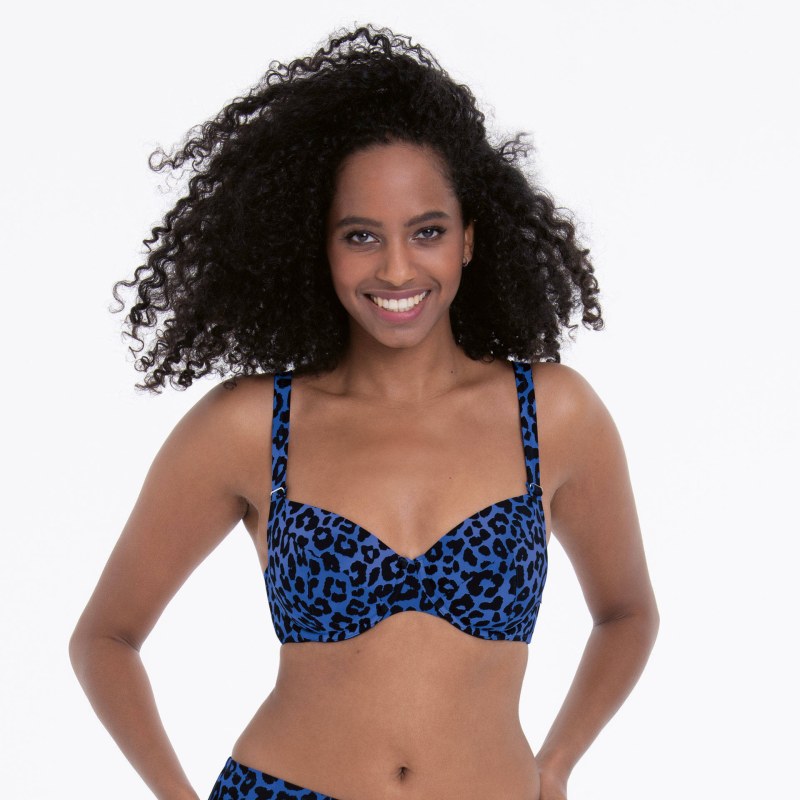 Style Luna Top Bikini - horní díl 8717-1 fusion blue - RosaFaia - Dámské oblečení plavky dámský horní díl