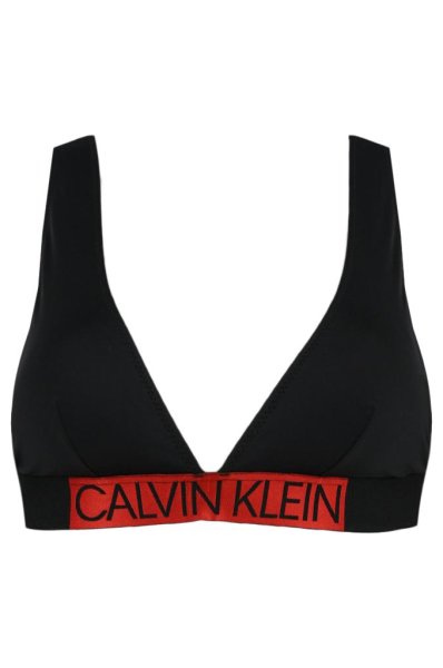 Vrchní díl plavek KW0KW00844-BEH černá - Calvin Klein