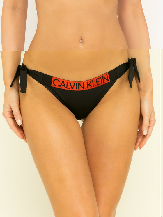 Spodní díl plavek KW0KW00641-094 černá Calvin Klein - Dámské oblečení plavky