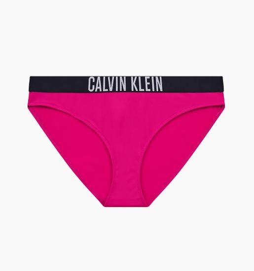 Spodní dil plavek KW01728 T01 růžová - Calvin Klein - Dámské oblečení plavky