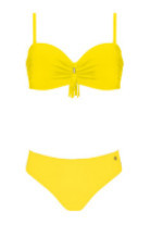 Dámské dvoudílné plavky Monaco 6 S730SN6-21 žluté - Self - Dámské oblečení plavky