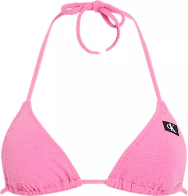 Dámská plavková podprsenka TRIANGLE-RP KW0KW02394 TOZ růžová - Calvin Klein - Dámské oblečení plavky