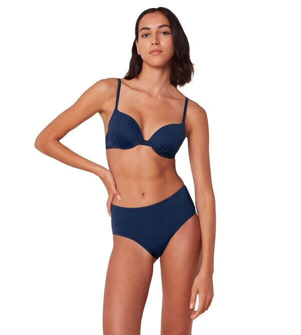 Dámské plavkové kalhotky Summer Mix & Match Maxi sd 00RA tmavě modré - Triumph