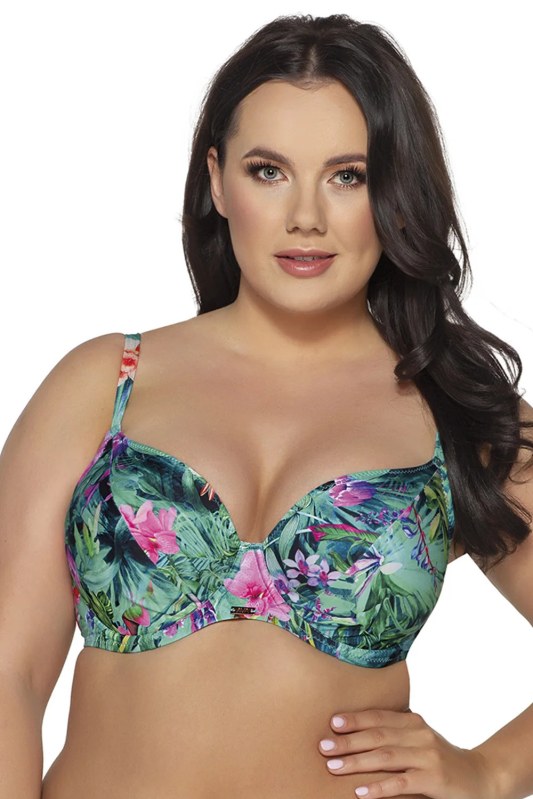 Dámská plavková podprsenka Paradise SK-206 Zelená mix - AVA - Dámské oblečení plavky