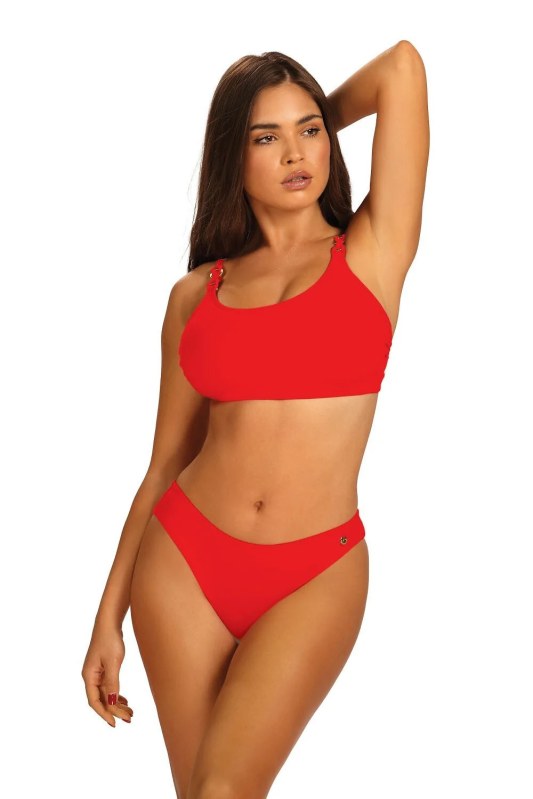 Dámské dvoudílné plavky S 1011 BM3 Bayamon 3 červené - Self