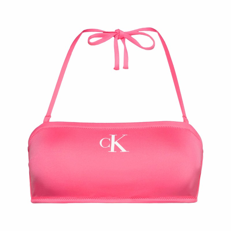 CK Monogram Dámský vrchní díl plavek KW0KW01972-XI1 - Calvin Klein