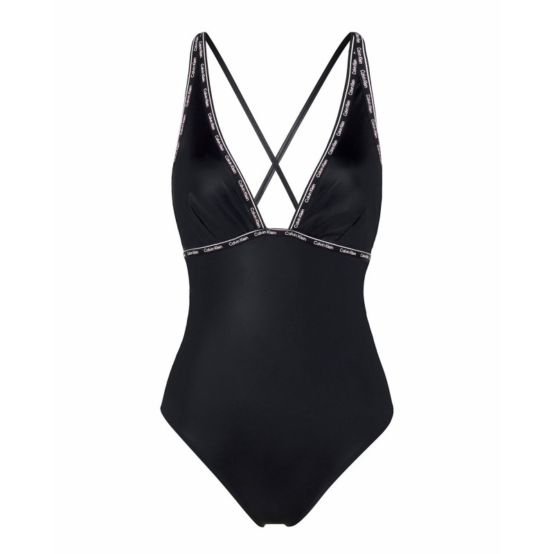 Dámské jednodílné plavky KW0KW02075-BEH - Calvin Klein Dámské jednodílné plavky KW0KW02075-BEH - Calvin Klein - Dámské oblečení plavky