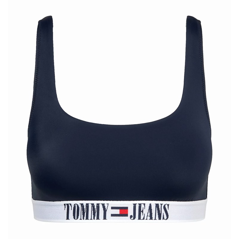 Jeans Dámský vrchní díl plavek UW0UW04410-C87 - Tommy Hilfiger - Dámské oblečení plavky