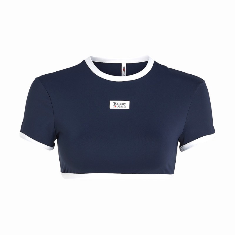 Dámský vrchní díl plavek Top UW0UW04471-C87 - Tommy Hilfiger Dámský vrchní díl plavek Top UW0UW04471-C87 - Tommy Hilfiger - Dámské oblečení plavky