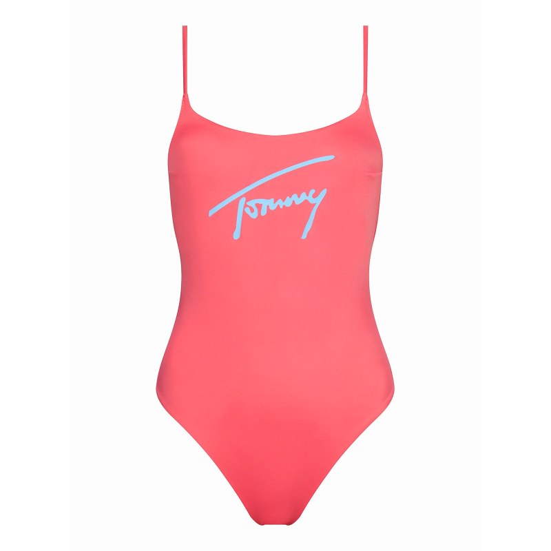 Dámské jednodílné plavky UW0UW04093-TJN - Tommy Hilfiger Dámské jednodílné plavky UW0UW04093-TJN - Tommy Hilfiger - Dámské oblečení plavky