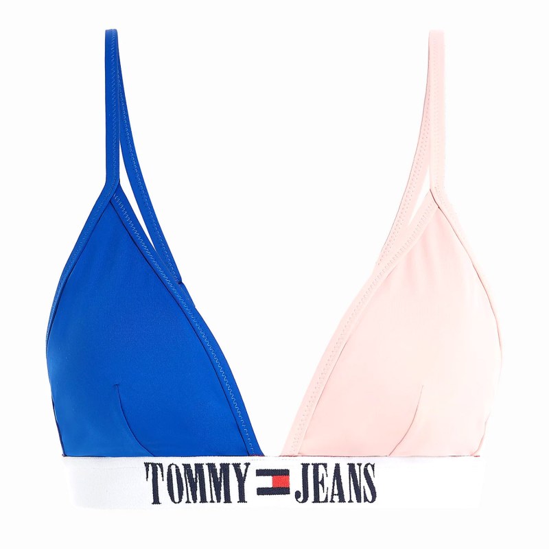 Jeans Dámský vrchní díl plavek UW0UW04079-TKB - Tommy Hilfiger Jeans Dámský vrchní díl plavek UW0UW04079-TKB - Tommy Hilfiger - Dámské oblečení plavky