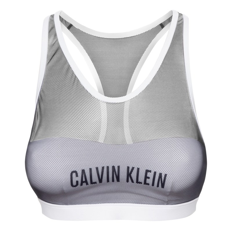 Bralette Dámský vrchní díl plavek KW0KW00236-100 - Calvin Klein - Dámské oblečení plavky