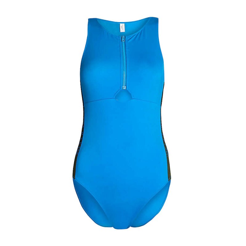 Dámské jednodílné plavky KW0KW00674-446 - Calvin Klein - Dámské oblečení plavky