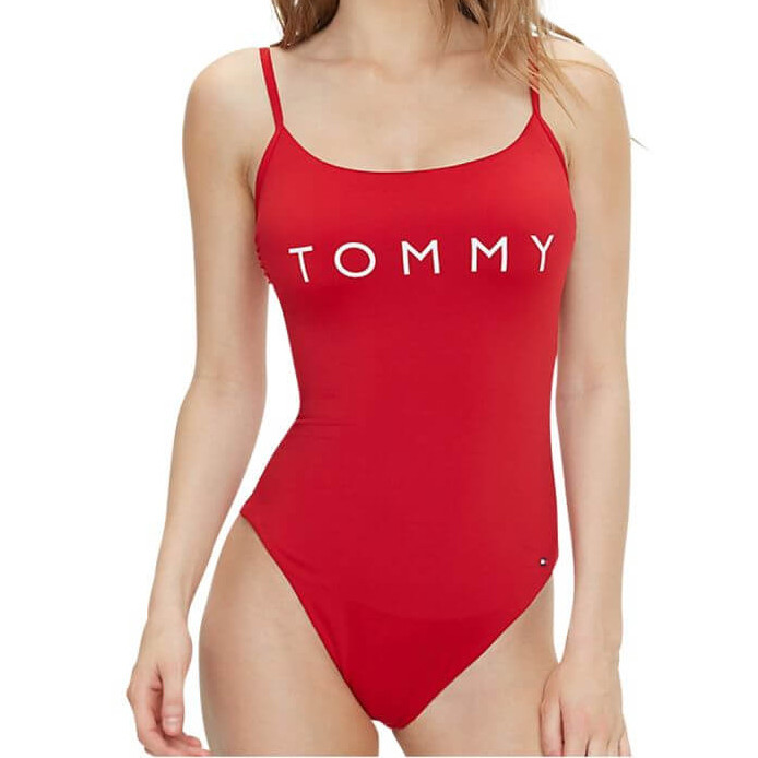 Dámské jednodílné plavky UW0UW01424-611 - Tommy Hilfiger Dámské jednodílné plavky UW0UW01424-611 - Tommy Hilfiger - Dámské oblečení plavky