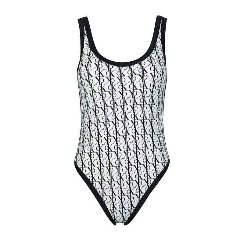 Dámské jednodílné plavky KW0KW01643-0K4 - Calvin Klein Dámské jednodílné plavky KW0KW01643-0K4 - Calvin Klein - Dámské oblečení plavky