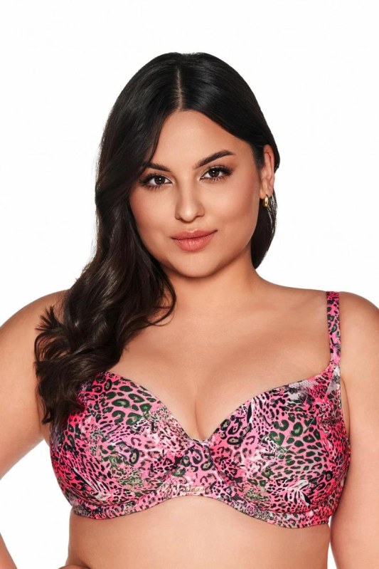 PLAVKOVÁ PODPRSENKA SK 217 RŮŽOVÁ - Dámské oblečení plavky