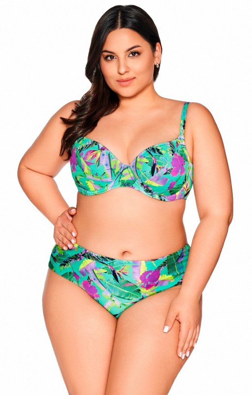 Spodní díl plavek Ava SF 211/5/B Vibrant Green Brazilian S-3XL Spodní díl plavek Ava SF 211/5/B Vibrant Green Brazilian S-3XL - Dámské oblečení plavky