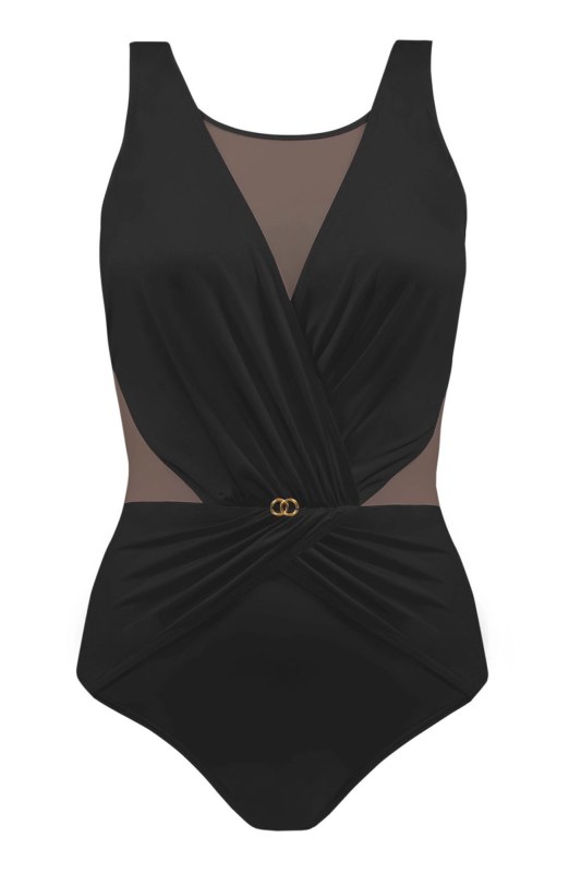 Dámské jednodílné plavky Fashion 7 1006V 19 - SELF - Dámské oblečení plavky