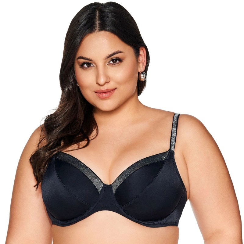 Horní díl plavek 225 black plus - AVA
