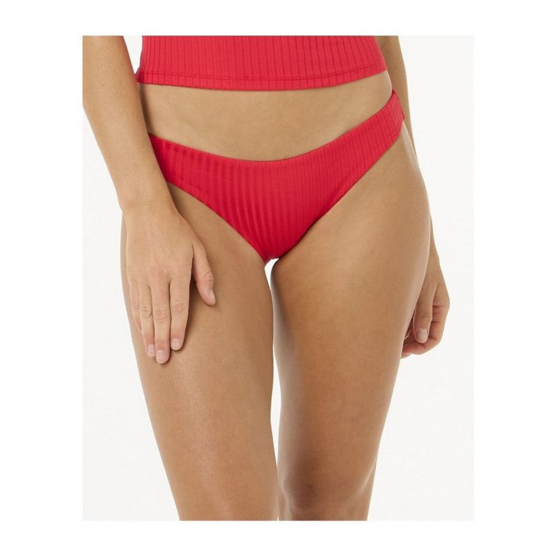 Plavky RIP CURL Premium Surf Cheeky Pant, červené