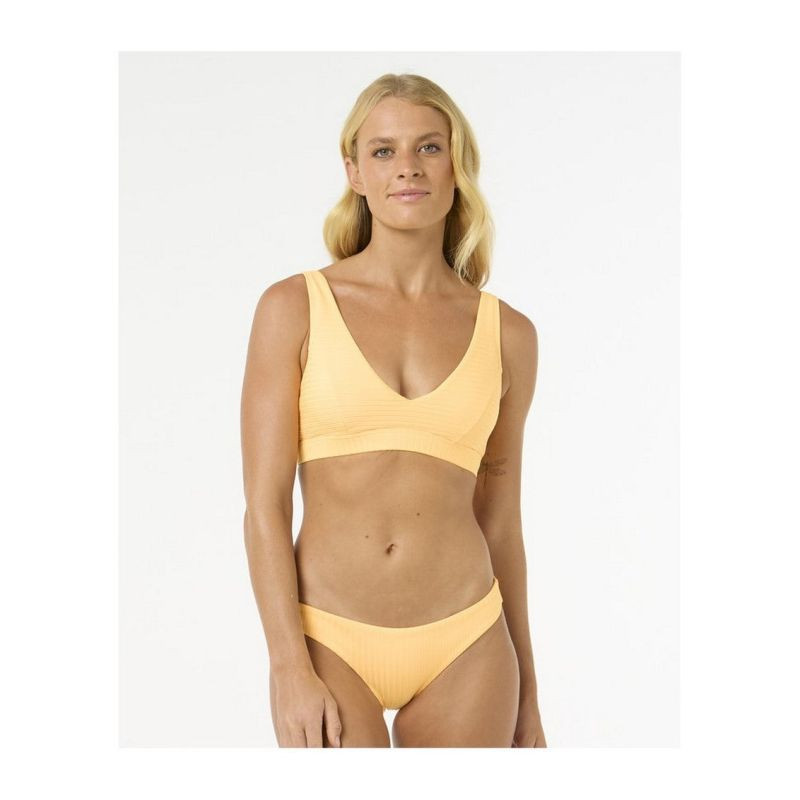 Plavková podprsenka RIP CURL Premium Surf D-Dd Deep V, tyrkysová - Dámské oblečení plavky