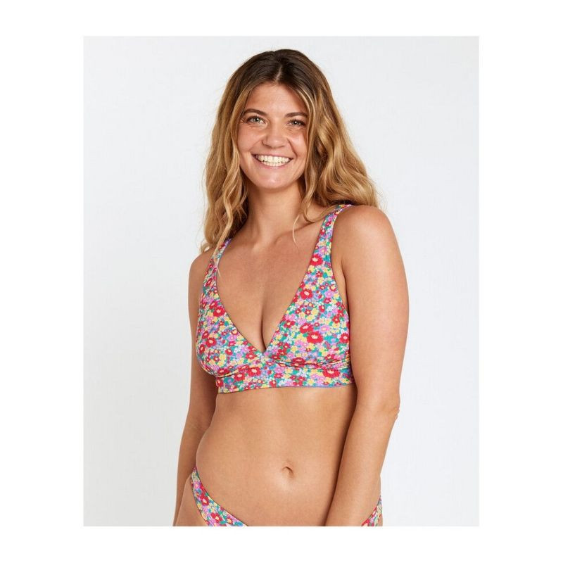Plavková podprsenka RIP CURL Las Flores Revo Halter, tyrkysová