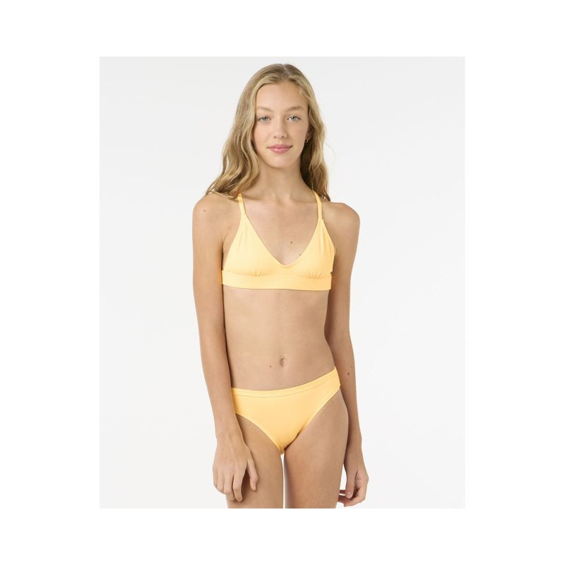 Plavky RIP CURL Peachy Bikini – pro holčičky – oranžové