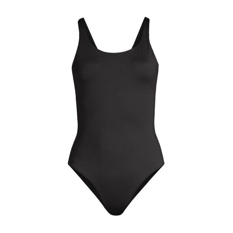 Plavky CASALL Deep Racerback, černé - Dámské oblečení plavky