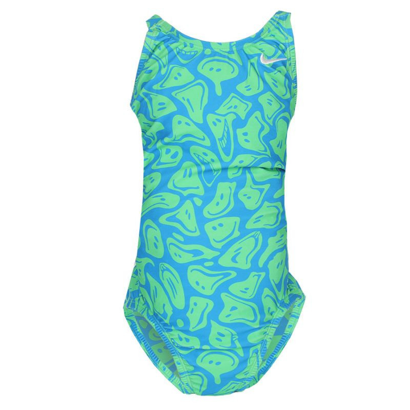 Dívčí plavky Hydrastrong Multiple Print Jr NESSD045-380 - Nike - Dámské oblečení plavky
