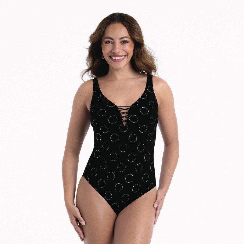 Style Nova jednodílné plavky 7759 black - RosaFaia
