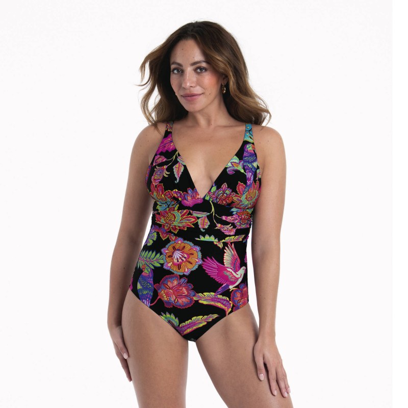 Style Ophelia jednodílné plavky 7711 multi colour - RosaFaia